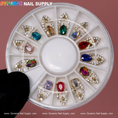 12 pcs Luxury Nail Charms