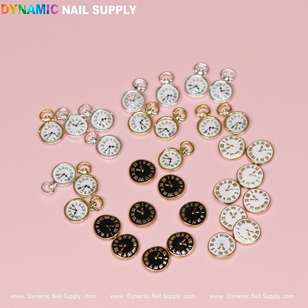 3D Watch Charms use for Nails Design