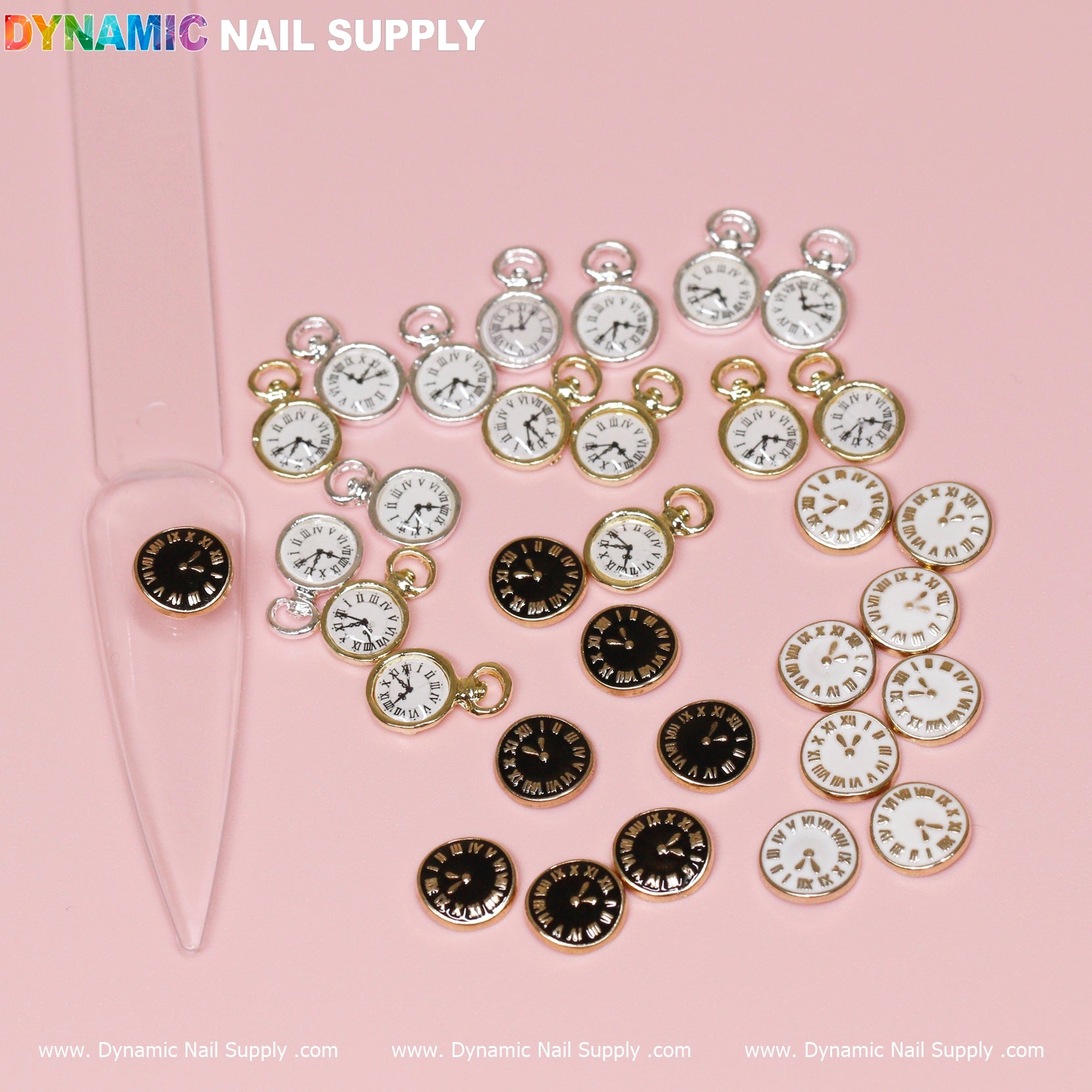 3D Watch Charms use for Nails Design