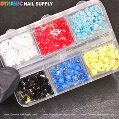 (Essential colors) 3D resin Flowers for Nails Art design