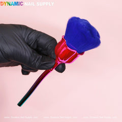 Dust Brush (Cosmetic-grade Duster) - Royal Blue Rose style