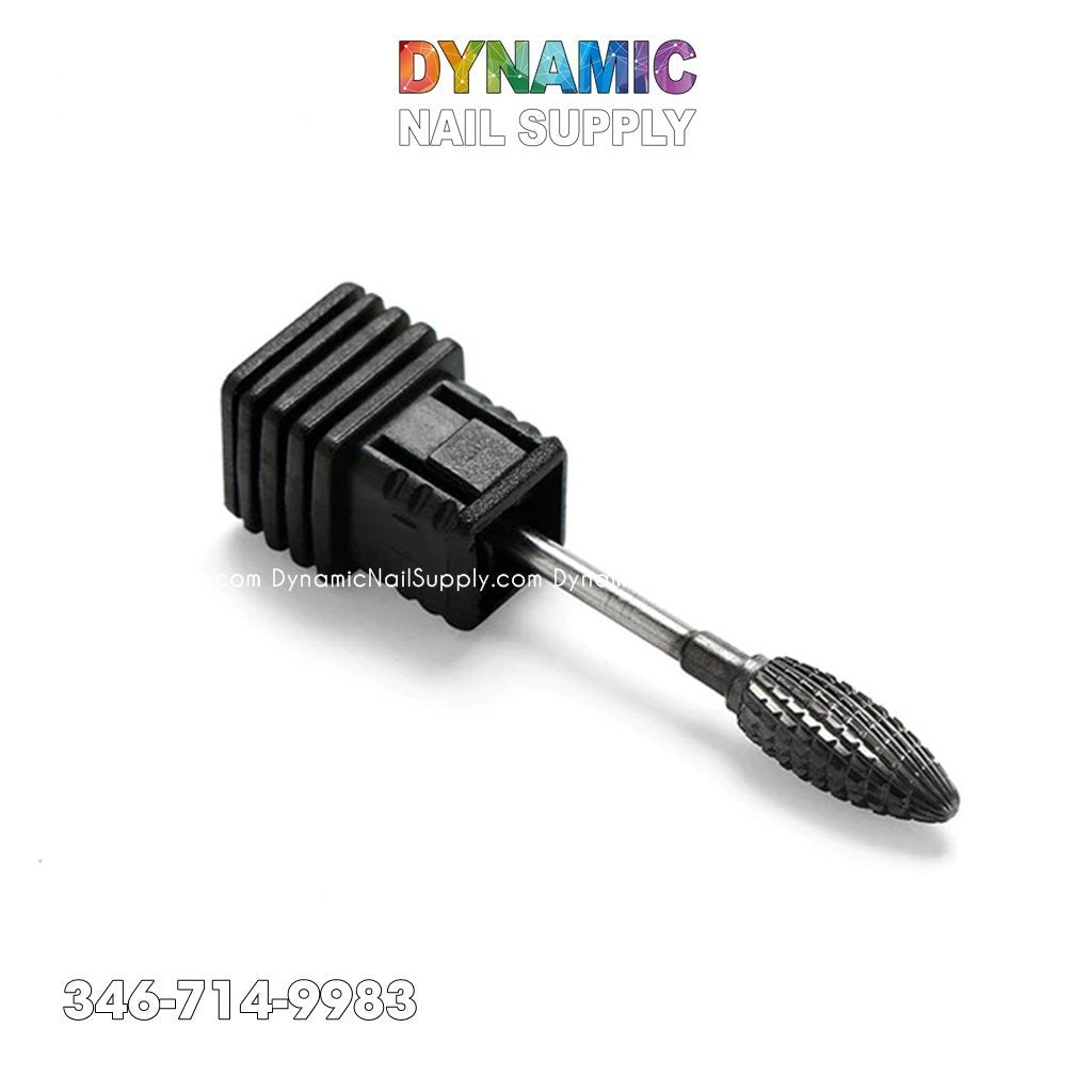 Black Ninja Nail Drill - Black Titanium Coated Carbide for  Electric Nail Drill Machine Accessories