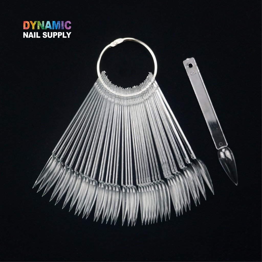 50pcs/bag Nail Tips for Colors Chart Display
