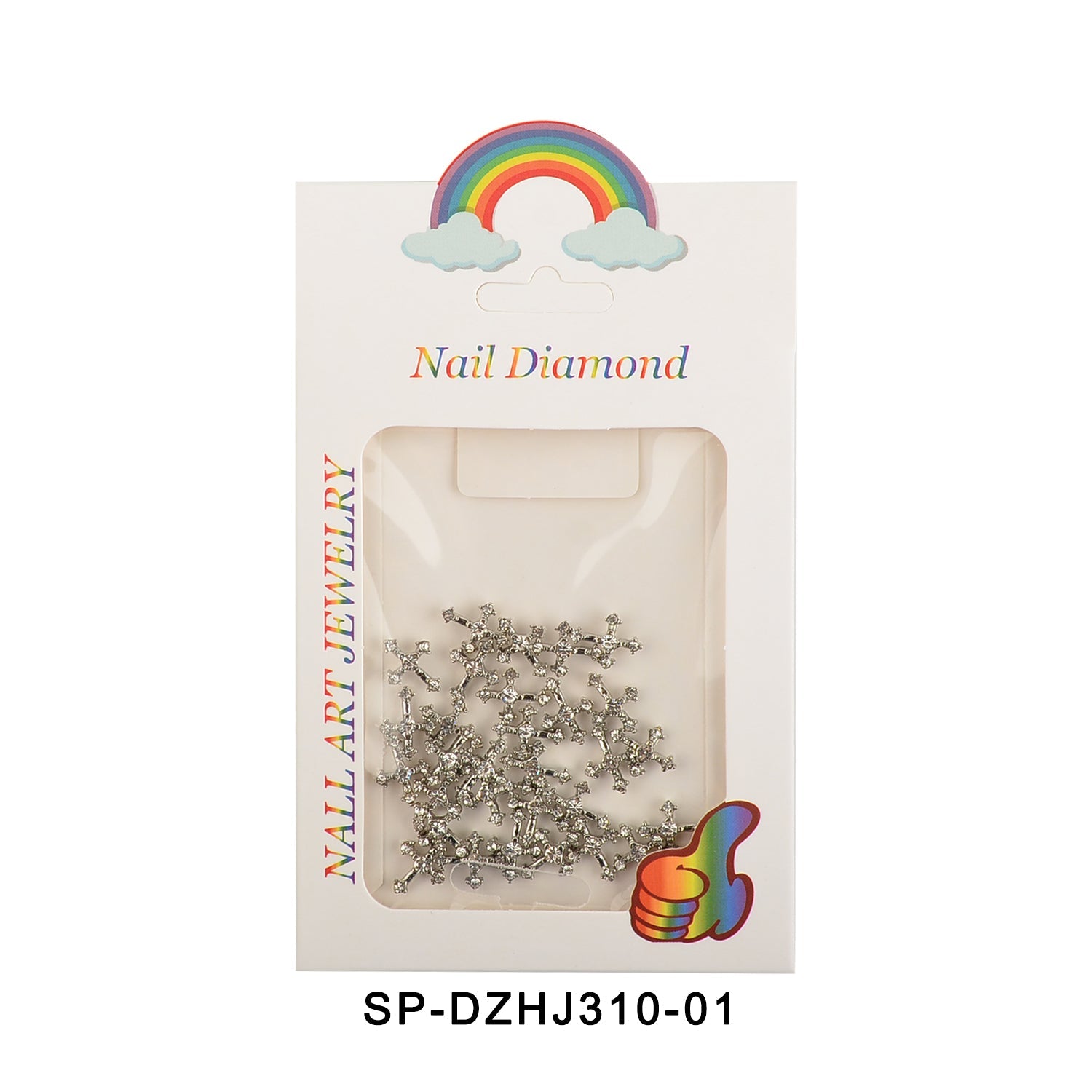 20 pcs of Cross Charms for Nails Art Design (Crosses)