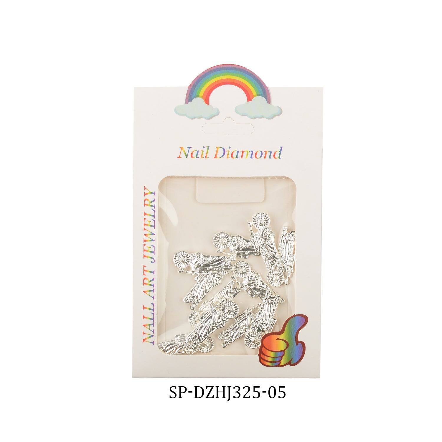 (10 pcs/ bag) Religious charms for vintage nails art design (San Judas / Virgin Mary)
