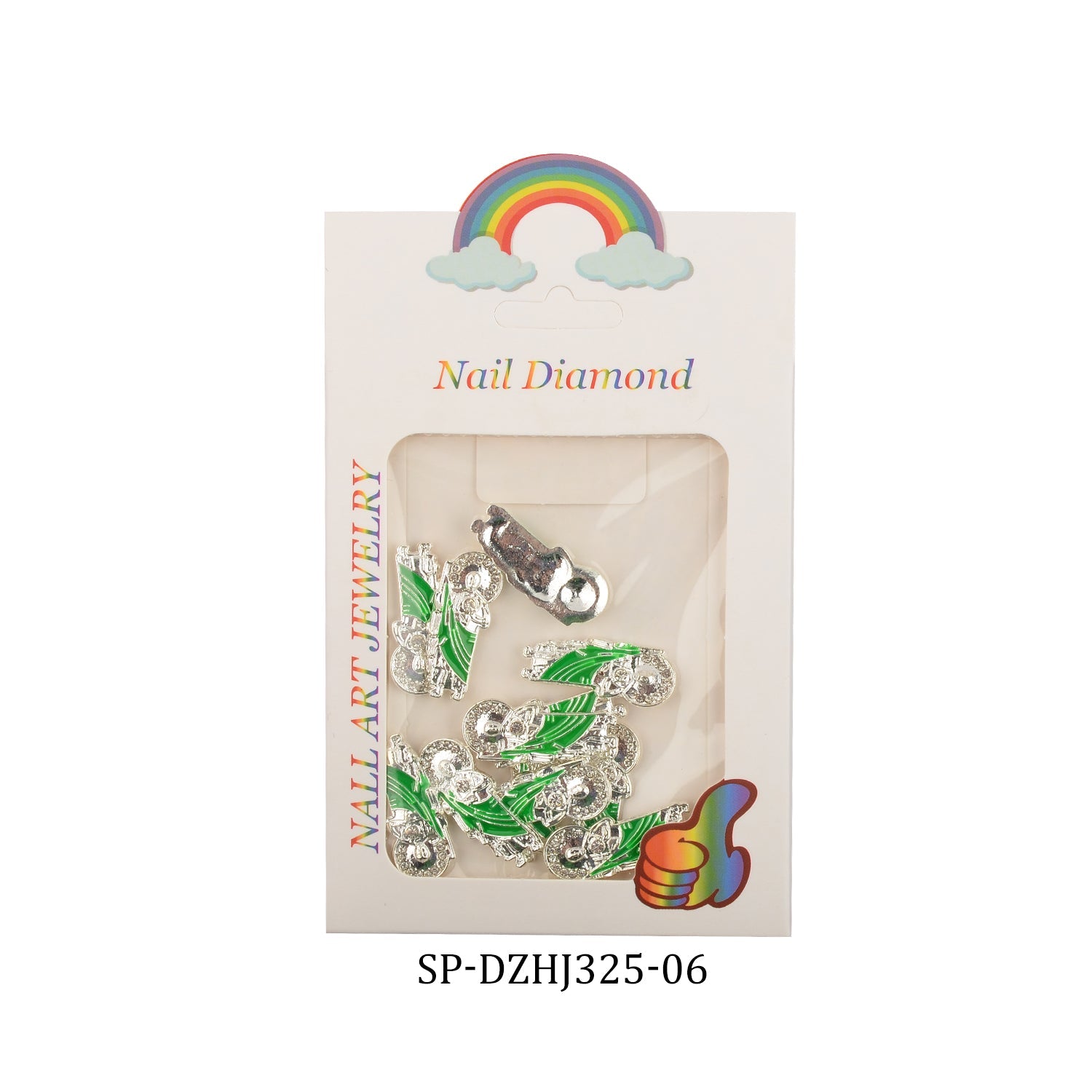 (10 pcs/ bag) Religious charms for vintage nails art design (San Judas / Virgin Mary)