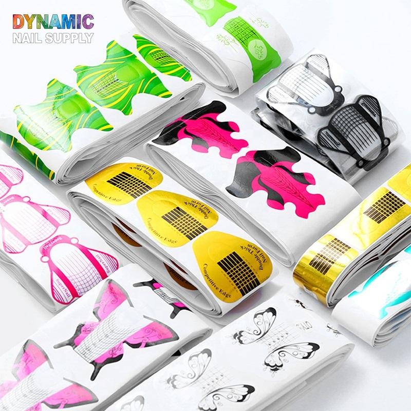 100 Pcs Nail Form / Package - Nail Tips Extension Forms