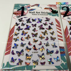 Butterfly stickers for nails art design