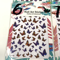Butterfly stickers for nails art design - 6