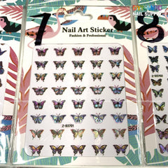 Butterfly stickers for nails art design - 7