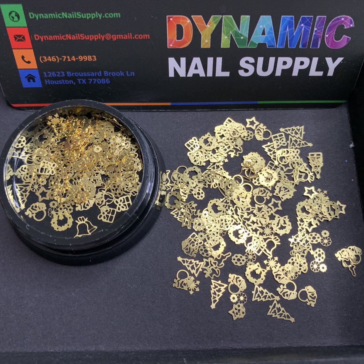 Christmas Metal Sequins for Nail Art Design