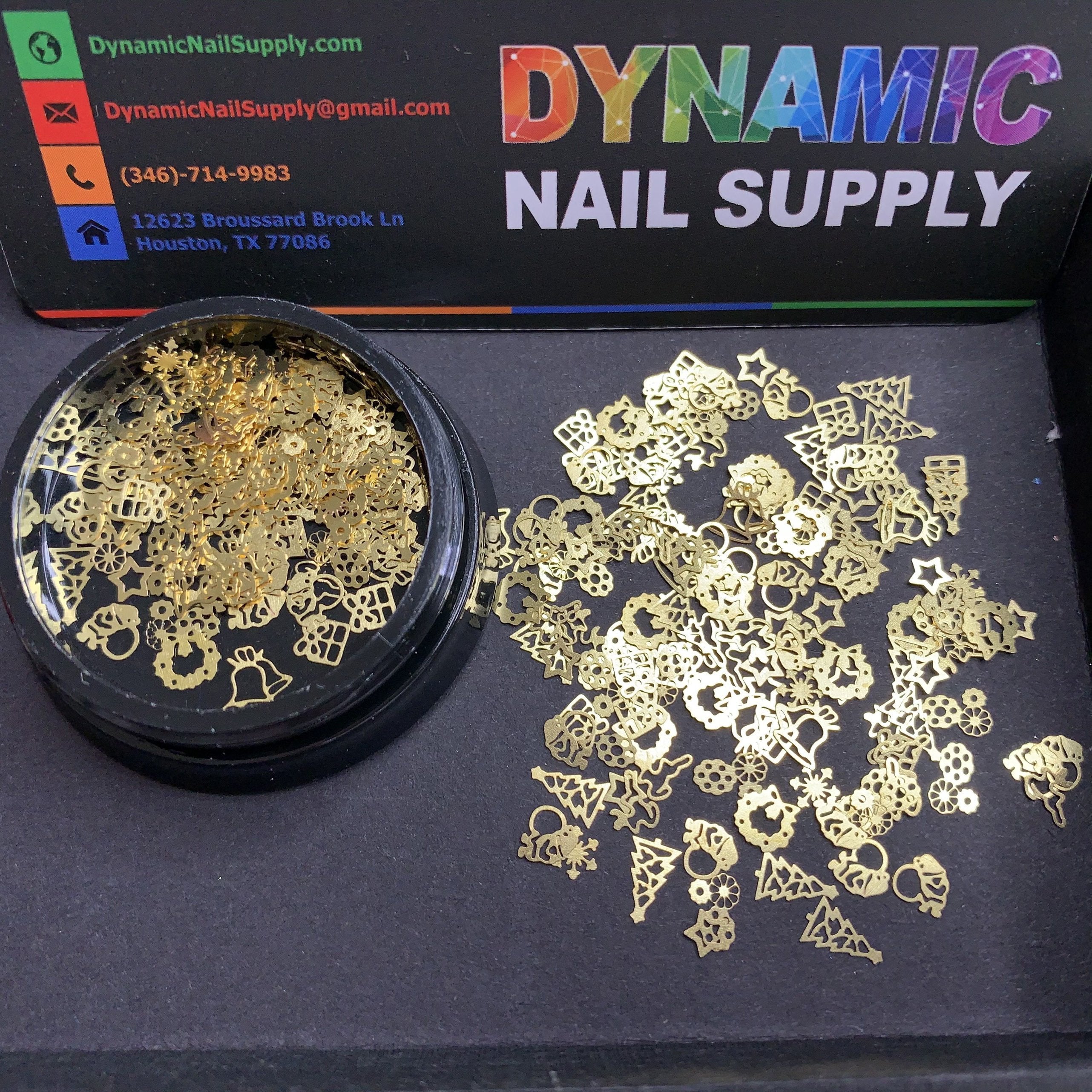 Christmas Metal Sequins for Nail Art Design