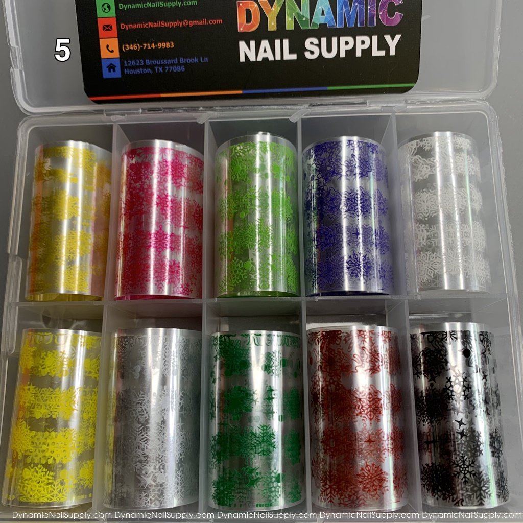 Christmas Nail Art Foils - 05