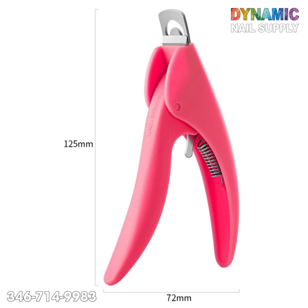 Clipper Trimmer Scissors Rounded Tip Finger Cutter Manicure Tool Plastic