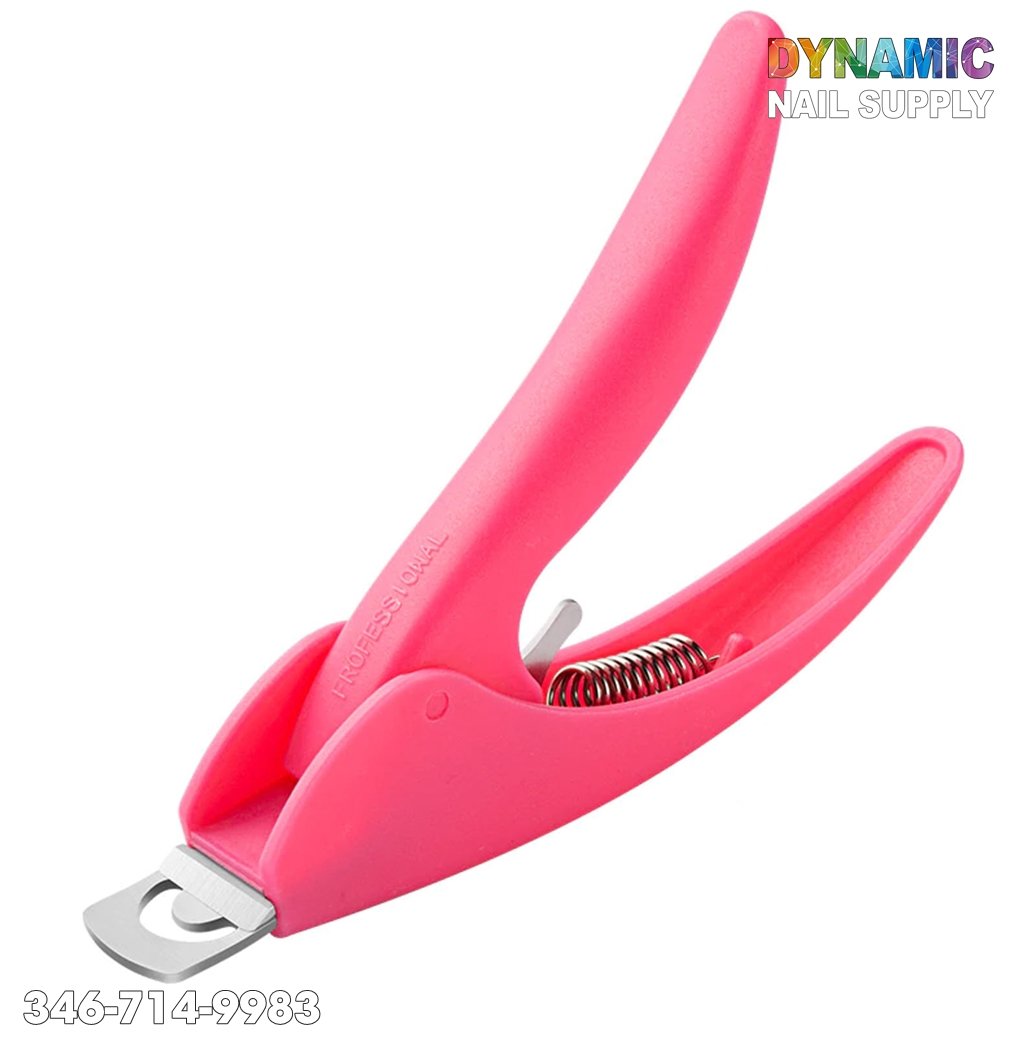 Clipper Trimmer Scissors Rounded Tip Finger Cutter Manicure Tool Plastic