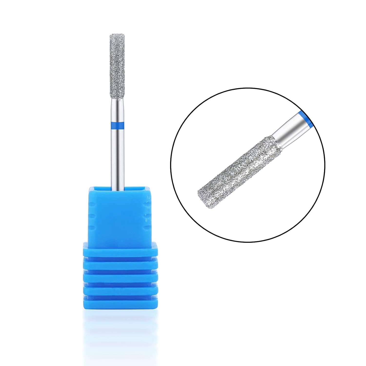 Cuticle Cleaning Drill Bit (Fine Diamond sanding Column shape)