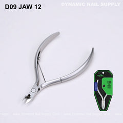 D09 - Jaw 12 - Cuticle Clippers with Grip Control – Sharp Jaw Design for Clean Cuticle Removal