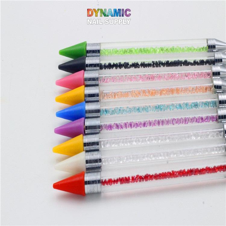 Dual-head Rhinestone Picker Pen - Wax head / Dot head / Dotting Tool / Rhinestones Picker Pen