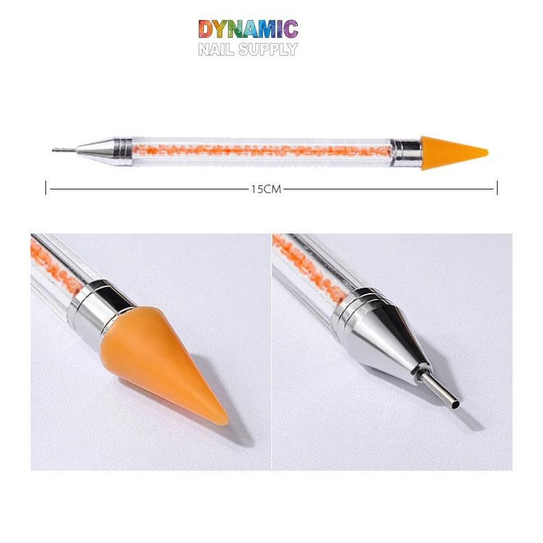 Dual-head Rhinestone Picker Pen - Wax head / Dot head / Dotting Tool / Rhinestones Picker Pen