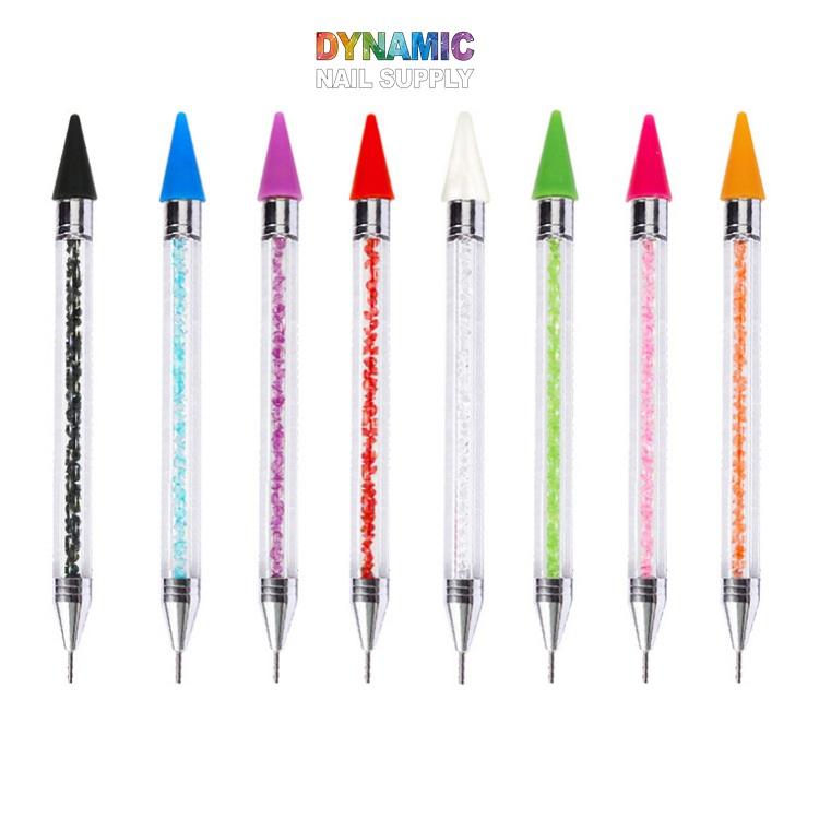Dual-head Rhinestone Picker Pen - Wax head / Dot head / Dotting Tool / Rhinestones Picker Pen