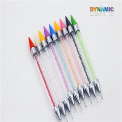 Dual-head Rhinestone Picker Pen - Wax head / Dot head / Dotting Tool / Rhinestones Picker Pen