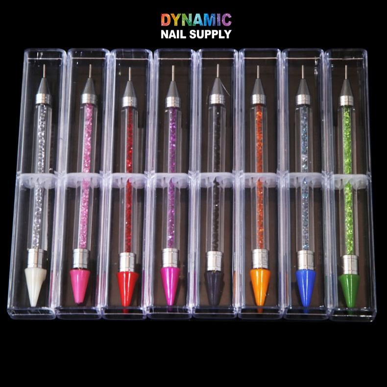 Dual-head Rhinestone Picker Pen - Wax head / Dot head / Dotting Tool / Rhinestones Picker Pen