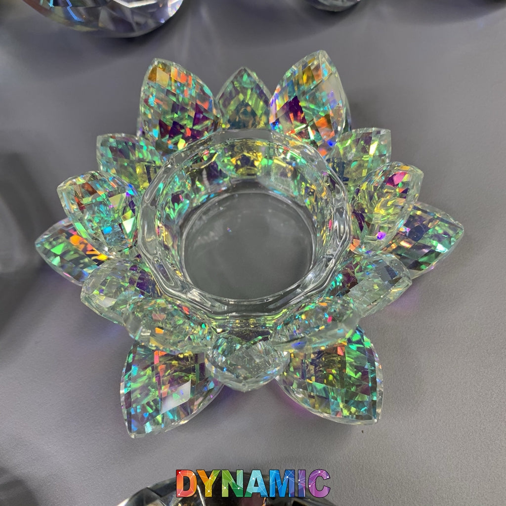 CRYSTAL DAPPEN DISH - HEXAGON - ROUND - HEART - LOTUS SHAPE
