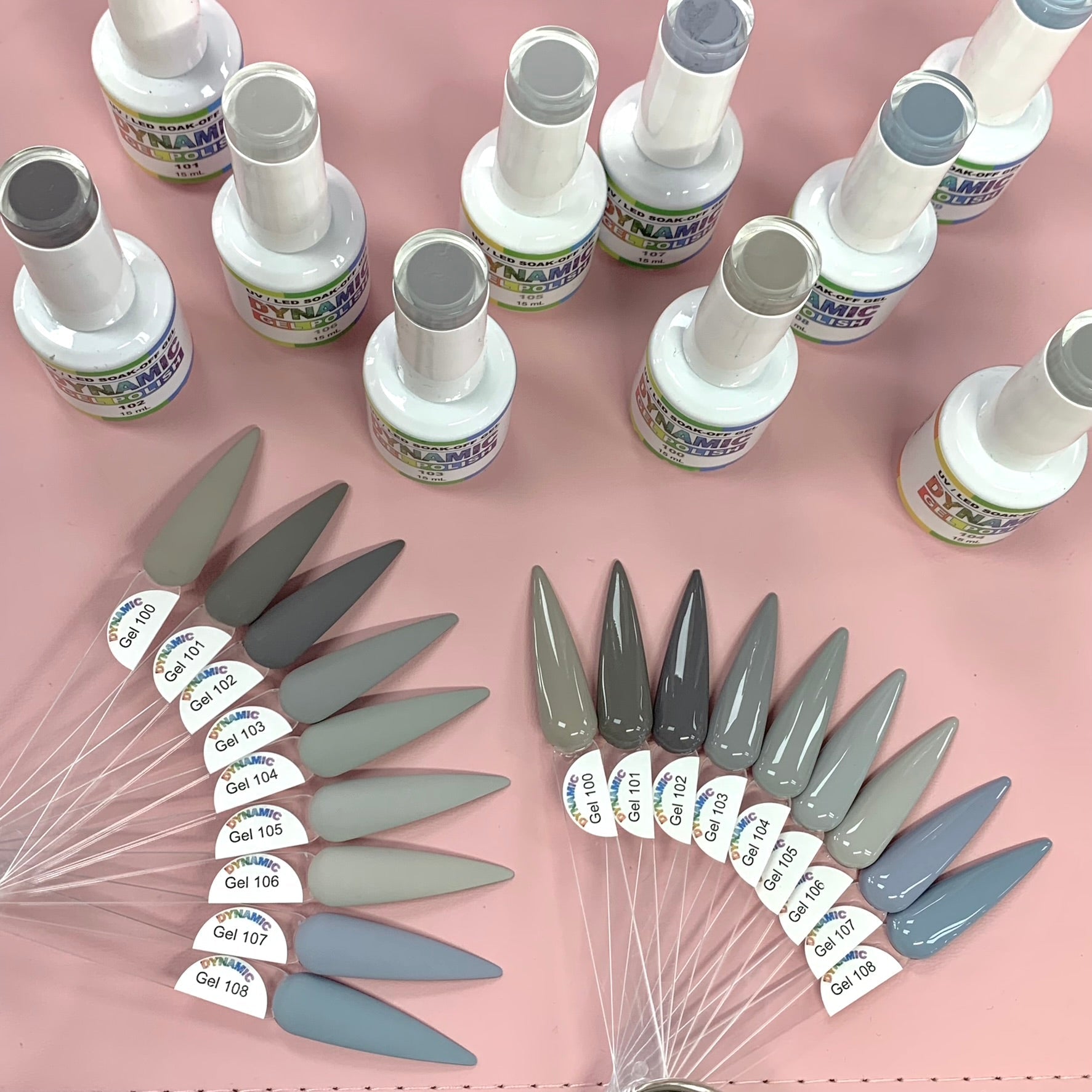 (New) Fall Color Gel Polish Collection from 100 to 108