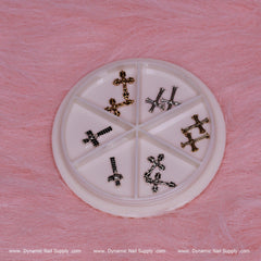 3D Halloween Nails Charms (Crucifixes/ Crosses)