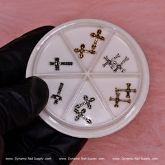 3D Halloween Nails Charms (Crucifixes/ Crosses)