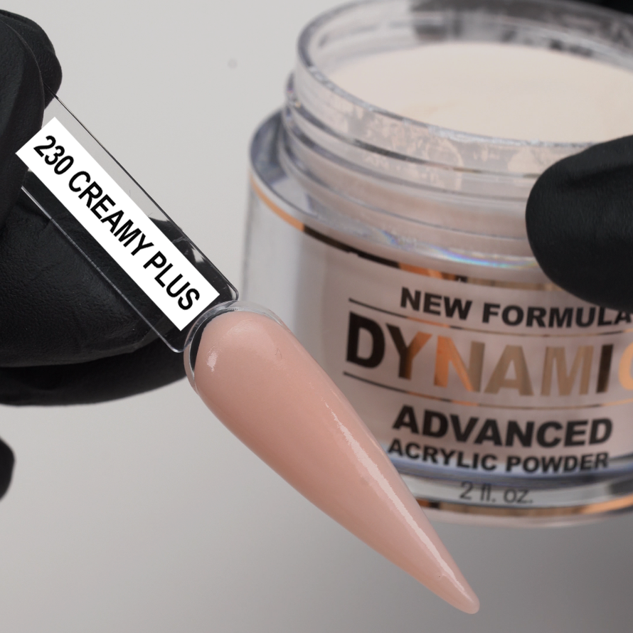 CREAMY PLUS (#230) Cover Acrylic Powder - Perfect Nails Color for Daily Usage