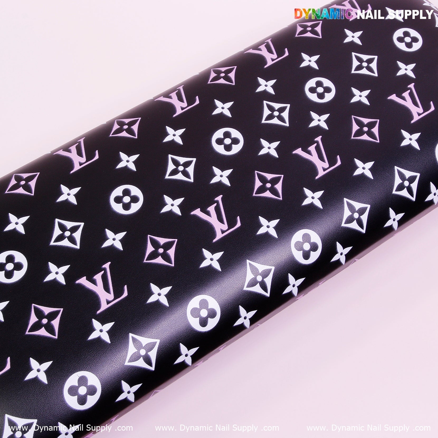Black LV PU Leather Handrest Armrest for Pedicure and Manicure service (Reposabrazos Para Manicura salon)