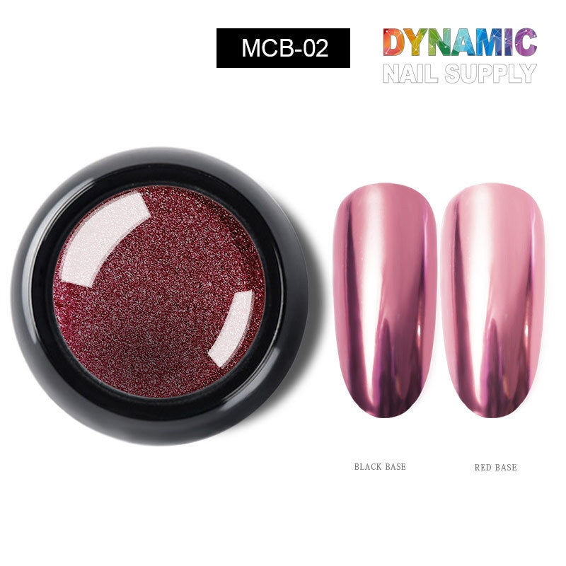 Chrome Effect Nails : Metallic Chrome Pigment for Nail Design