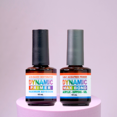 1 set of Dynamic Primer & Max Bond – Ultimate Nail Prep & Adhesion Duo