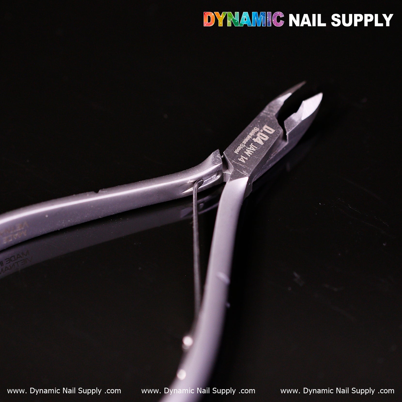 D04 - Jaw 14 - Upgraded Stainless Steel Cuticle Nippers – Ultra Sharp Dead- Skin Remover for Manicure & Pedicure