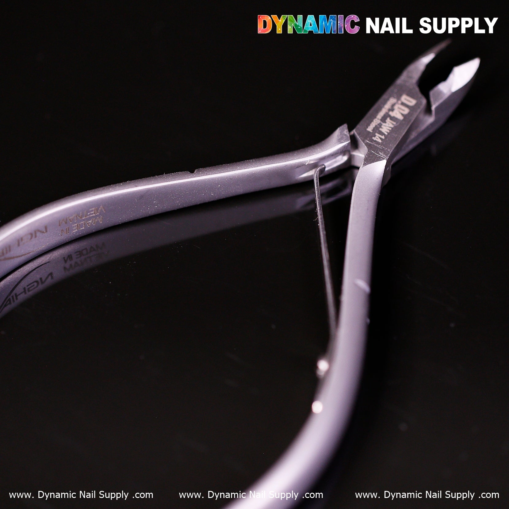 D04 - Jaw 14 - Upgraded Stainless Steel Cuticle Nippers – Ultra Sharp Dead- Skin Remover for Manicure & Pedicure