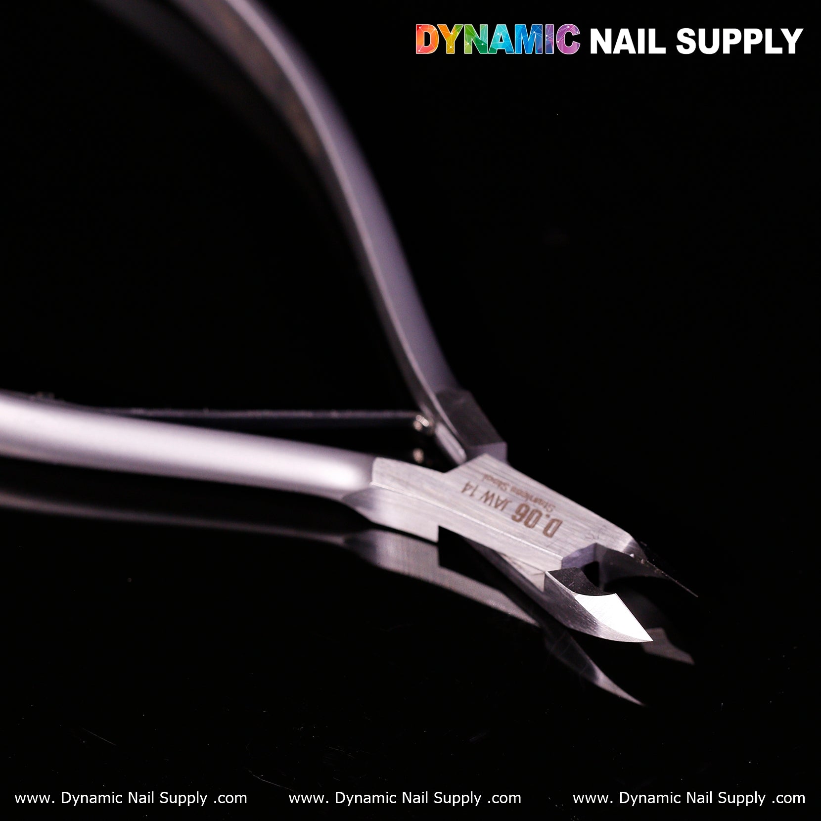 D06 - Jaw 14 - Precision Cuticle Trimmer Nippers – Heavy-Duty Dead Skin Clipper for Fingernails & Toenails