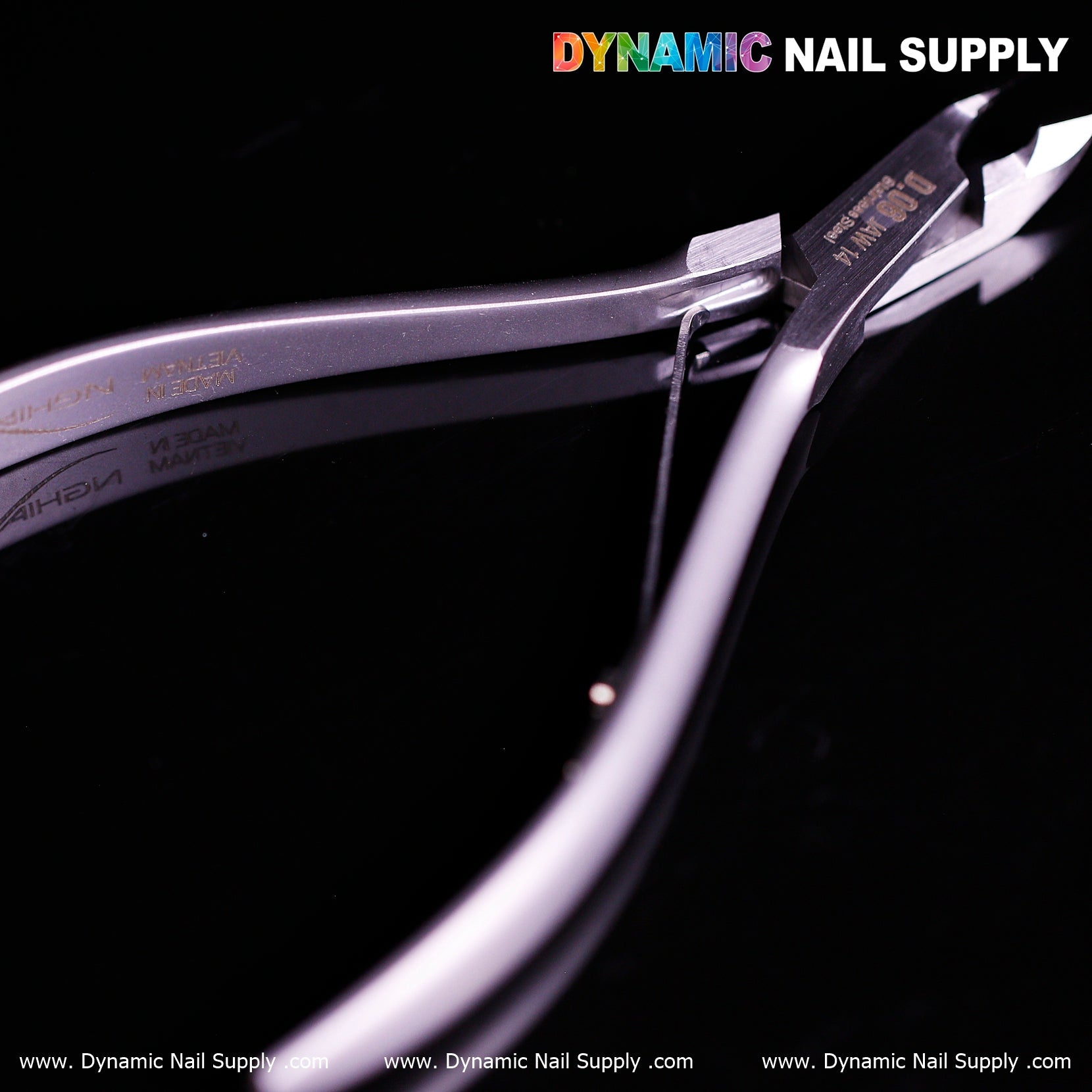 D06 - Jaw 14 - Precision Cuticle Trimmer Nippers – Heavy-Duty Dead Skin Clipper for Fingernails & Toenails