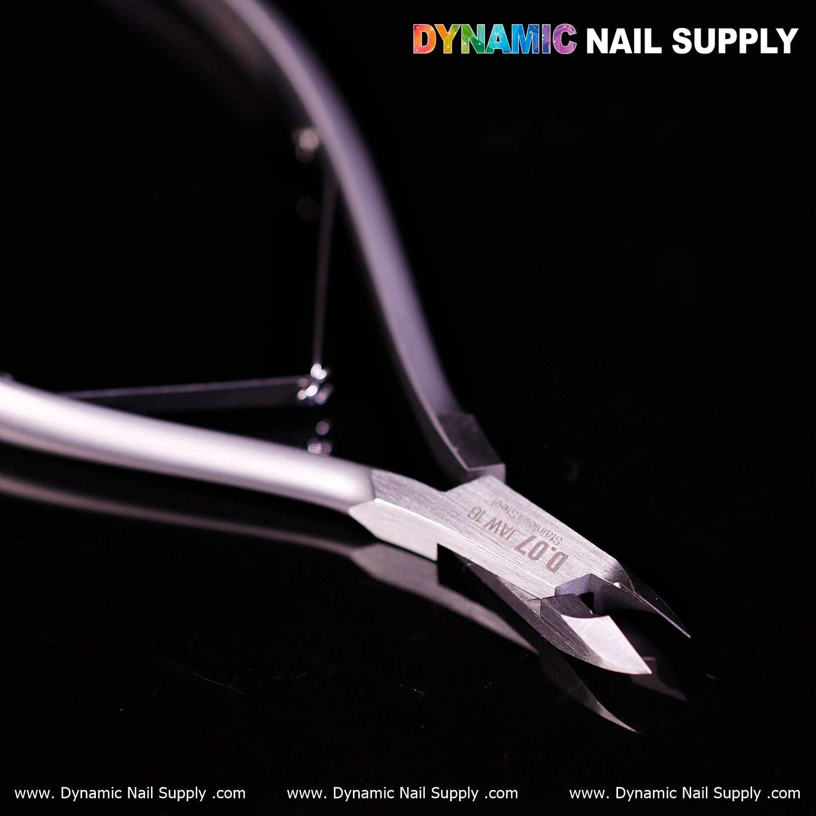 D07 - Jaw 16 - Dynamic Stainless Steel Cuticle Remover – Pro-Level Tool for Cuticle & Dead Skin Trimming