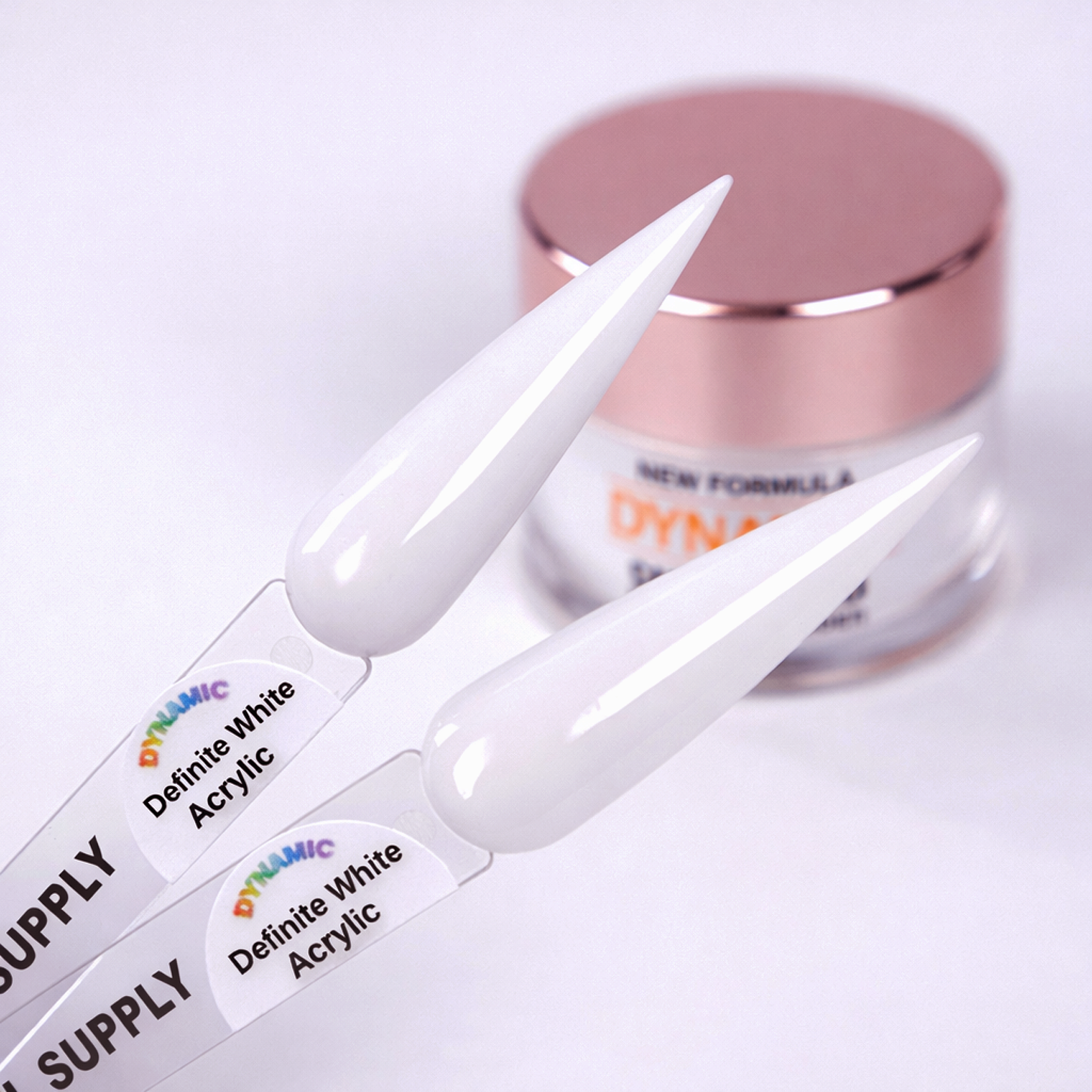 Definite White Acrylic Powder - Classic White for Perfect French Nails