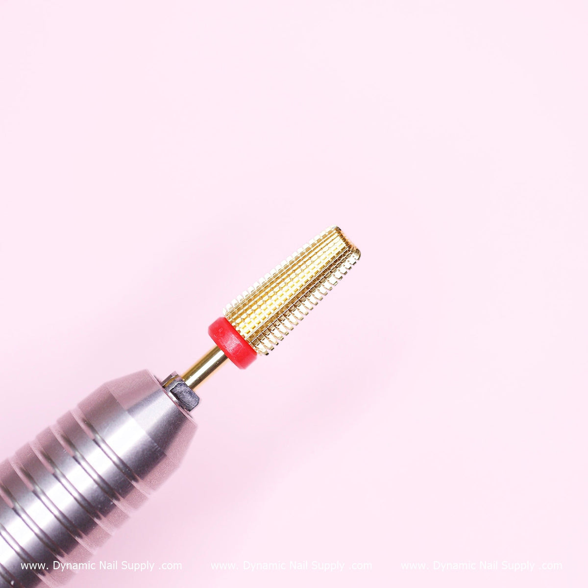 5-in-1 Fine grit Drill Bit (Gold color) - Safety when Sealing cuticle and Smooth out acrylic