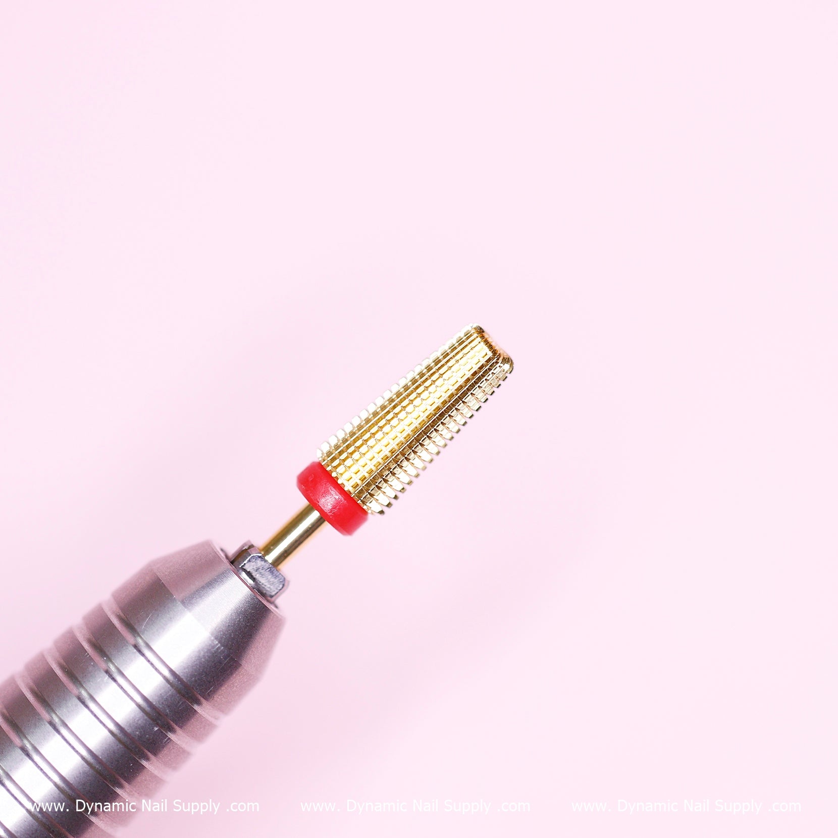 5-in-1 Fine grit Drill Bit (Gold color) - Safety when Sealing cuticle and Smooth out acrylic
