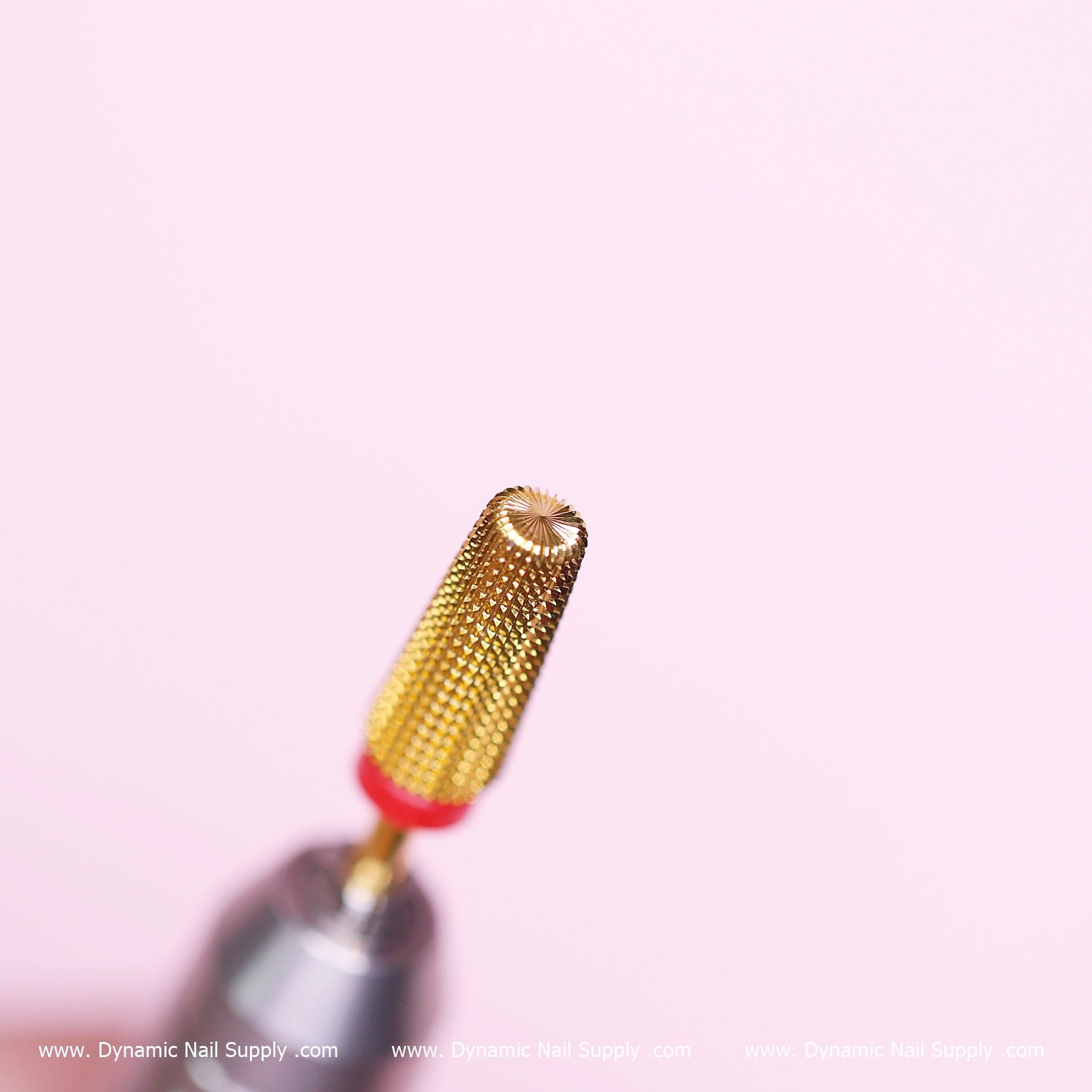 5-in-1 Fine grit Drill Bit (Gold color) - Safety when Sealing cuticle and Smooth out acrylic