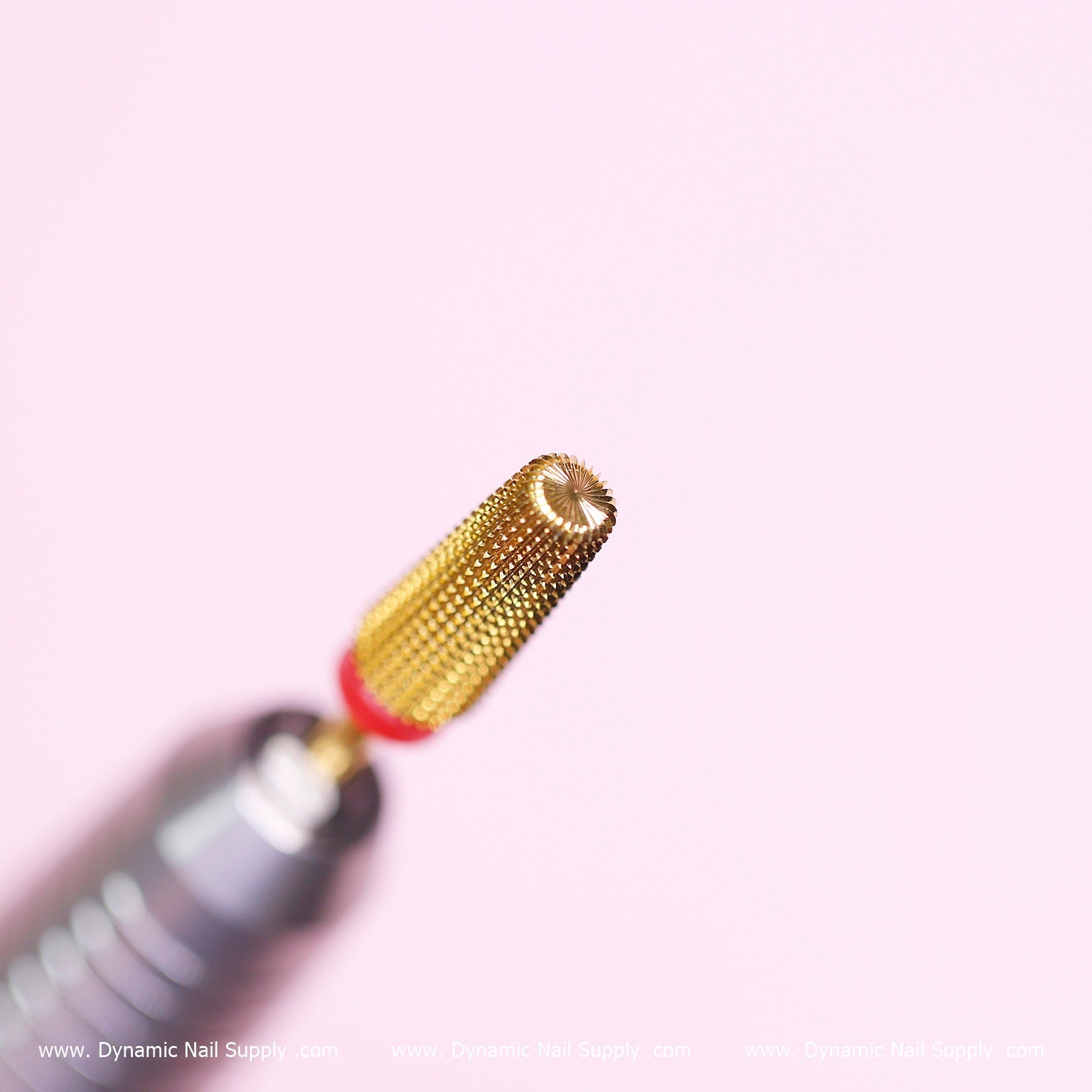 5-in-1 Fine grit Drill Bit (Gold color) - Safety when Sealing cuticle and Smooth out acrylic
