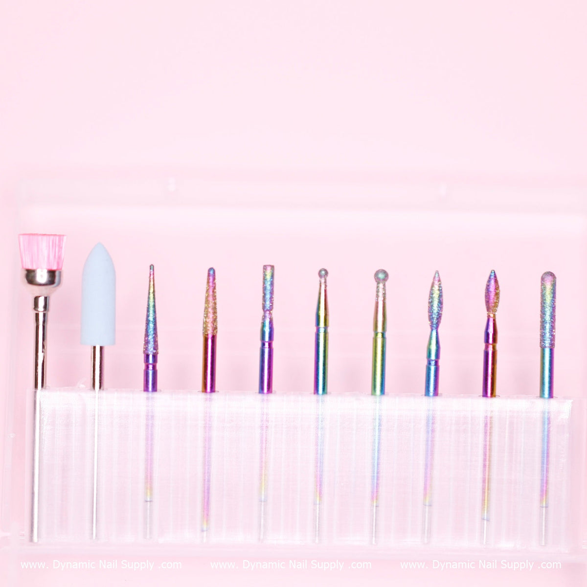10pcs Manicure Drill Bits (Preps carbide drill bit set) for Removing dead skin and Nails Preparation