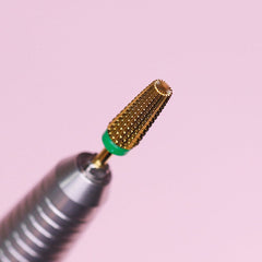 5-in-1 Coarse grit Drill Bit (Gold color) - Shaping acrylic / Smooth out acrylic / Removing gel