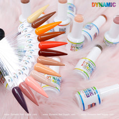(New) Fall Colors Gel Polish Collection from 66 to 77