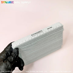 25 pcs Professional Square Nail Files Grit 60/60 Jumbo size , Hard board , X-Coarse sand paper