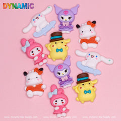 10 pcs Hell0 Kitty and Friends Nail Charms