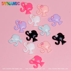 12 pcs of Barbie Girl Icon Symbol Charms
